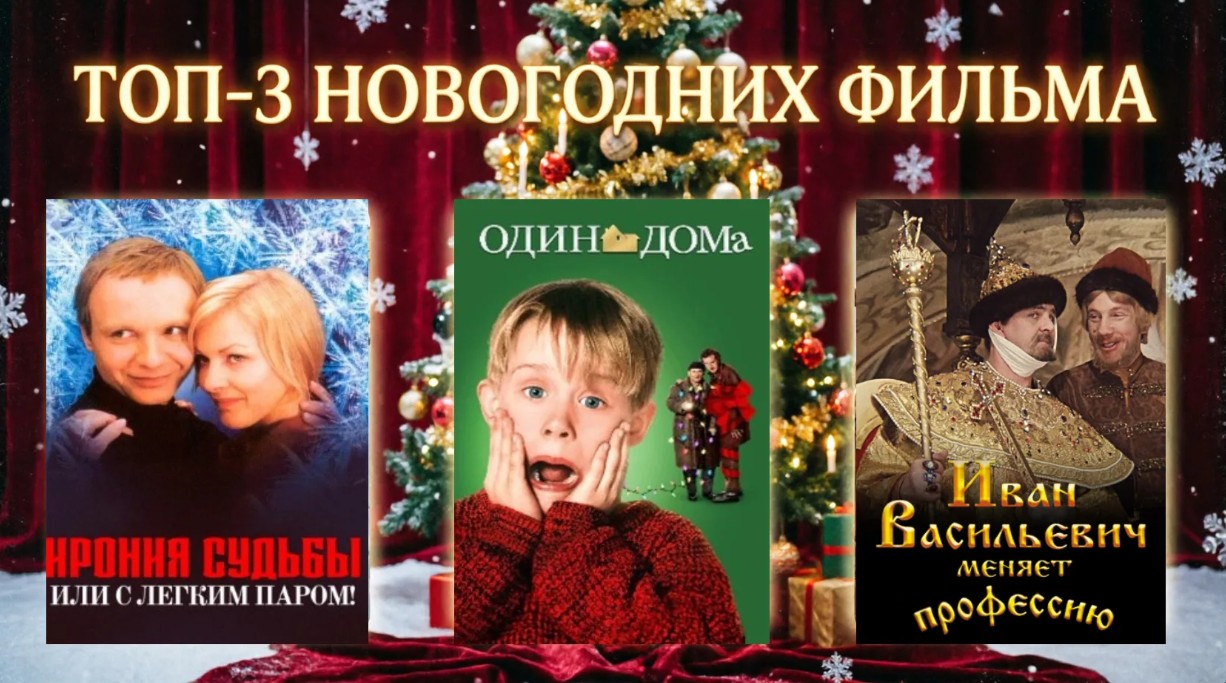 Их можно смотреть бесконечно, или любимые фильмы россиян на новогодних праздниках